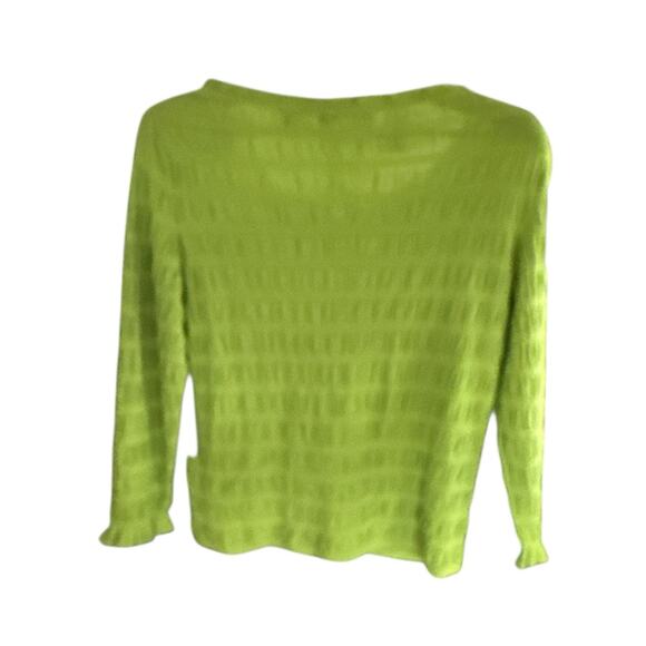 Working Classics Design Long Sleeve Ribbed Button Down Cardigan Sweaters 18/20 - Picture 3 of 5